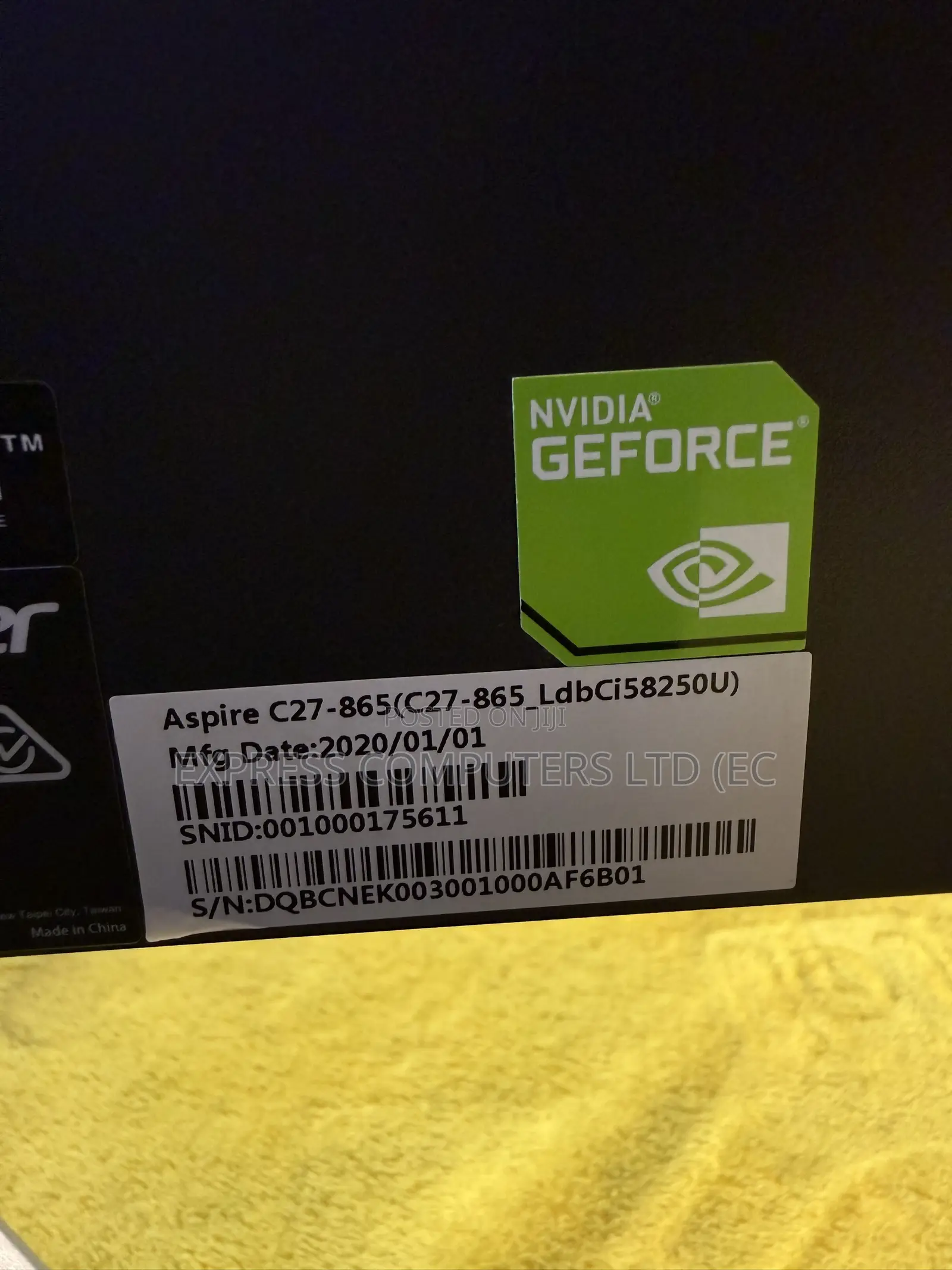 Desktop Computer Acer Aspire C24-760 16GB Intel Core i5 SSD 1T