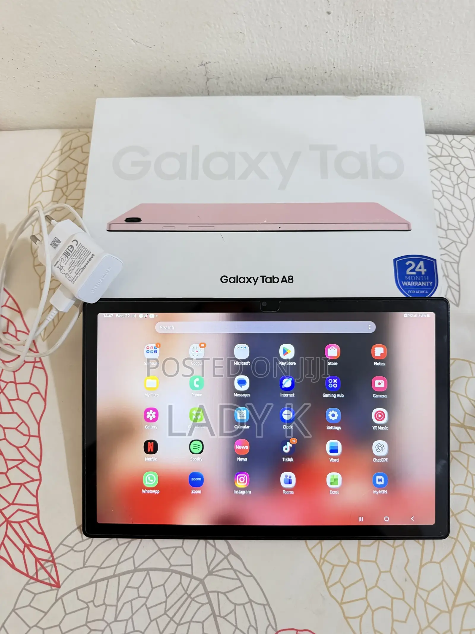 Samsung Galaxy Tab A8 10.5 (2021) 32 GB Pink
