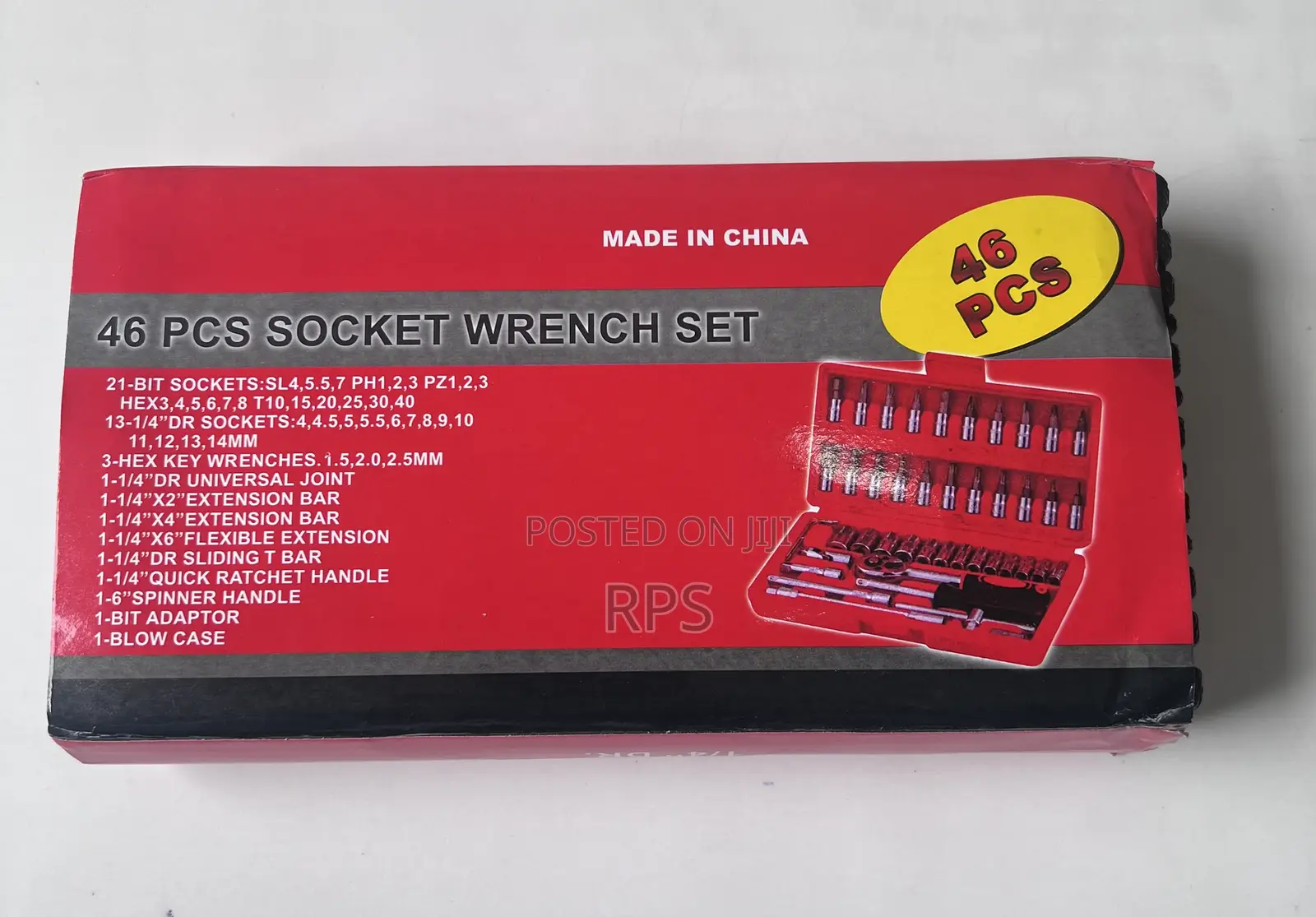 46 PCS Socket Wrench Set