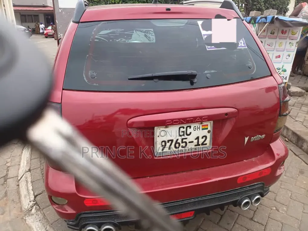 Pontiac Vibe 2008 Red