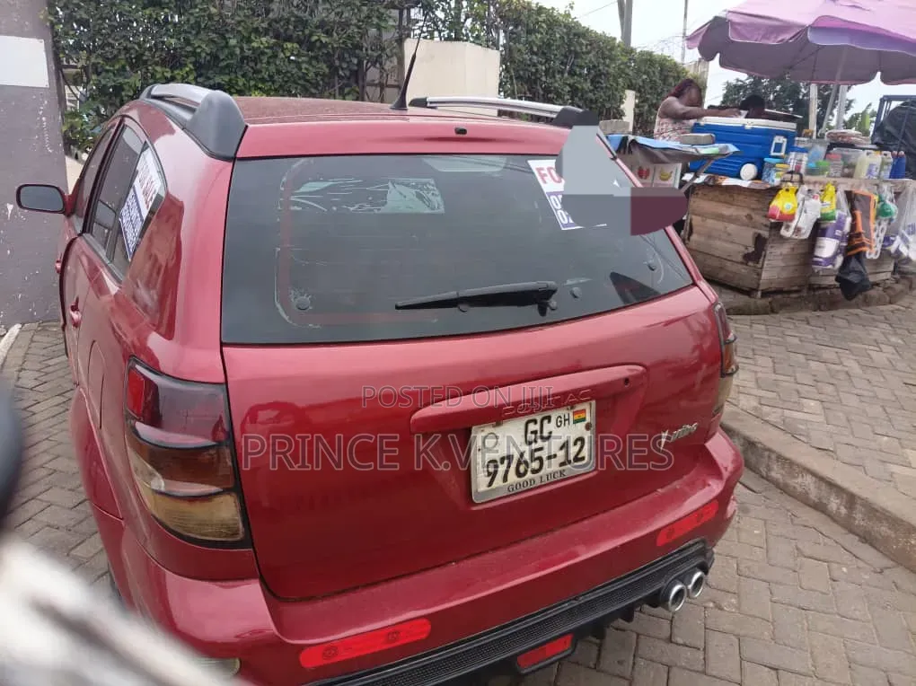 Pontiac Vibe 2008 Red