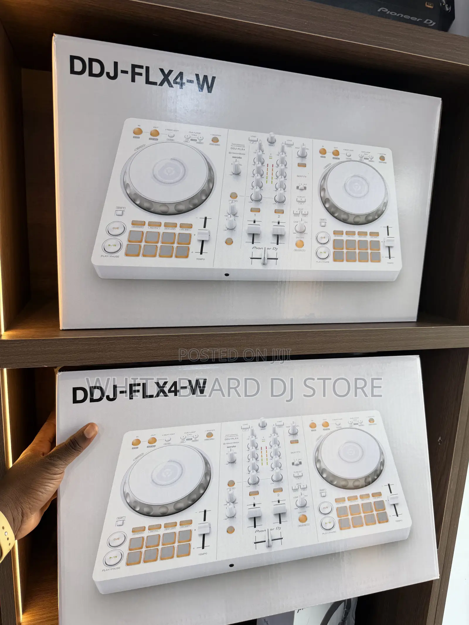 Pioneer DJ DDJ-FLX4 Portable 2-Channel (Limited-Edition White