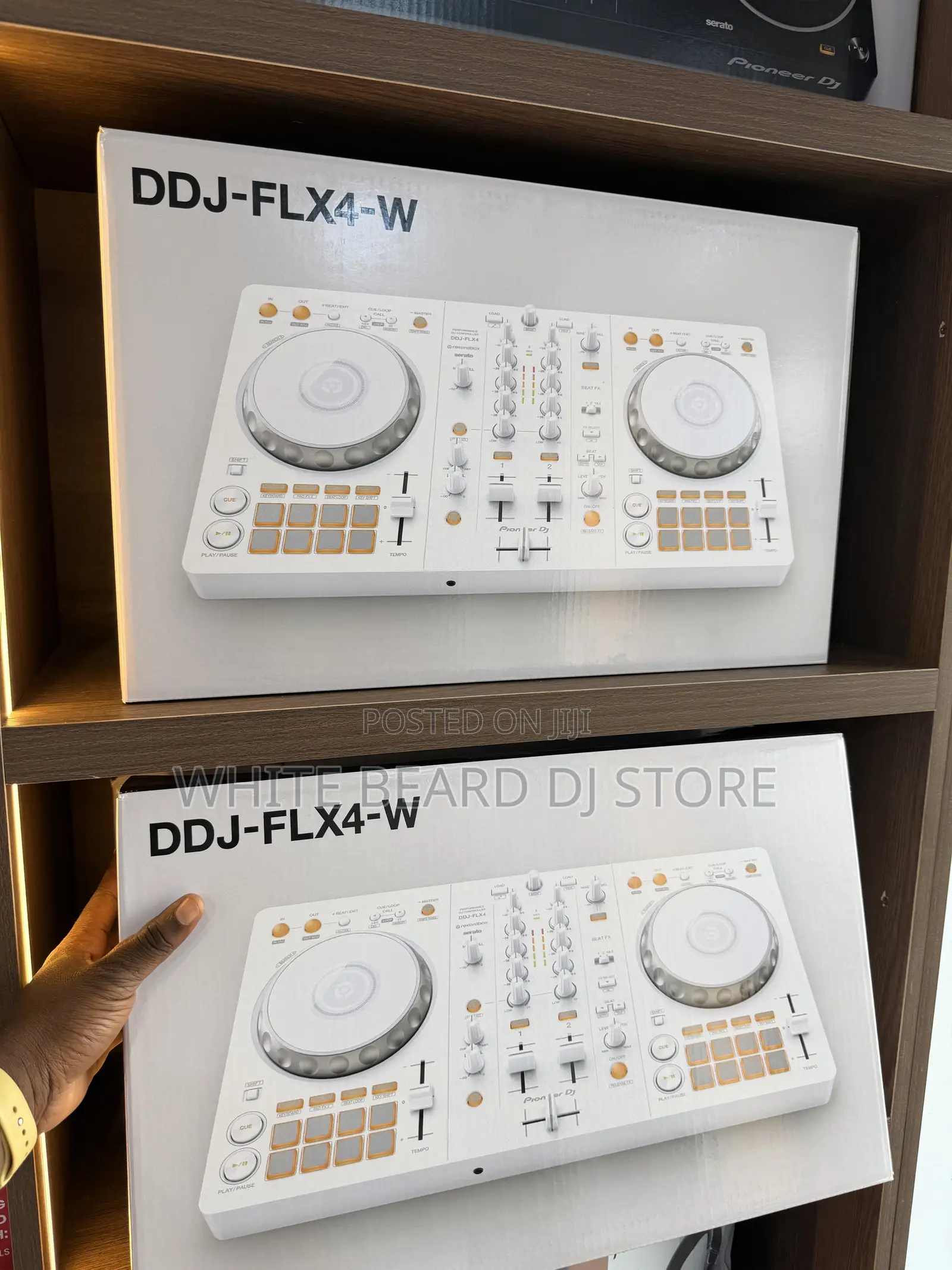 Pioneer DJ DDJ-FLX4 Portable 2-Channel (Limited-Edition White