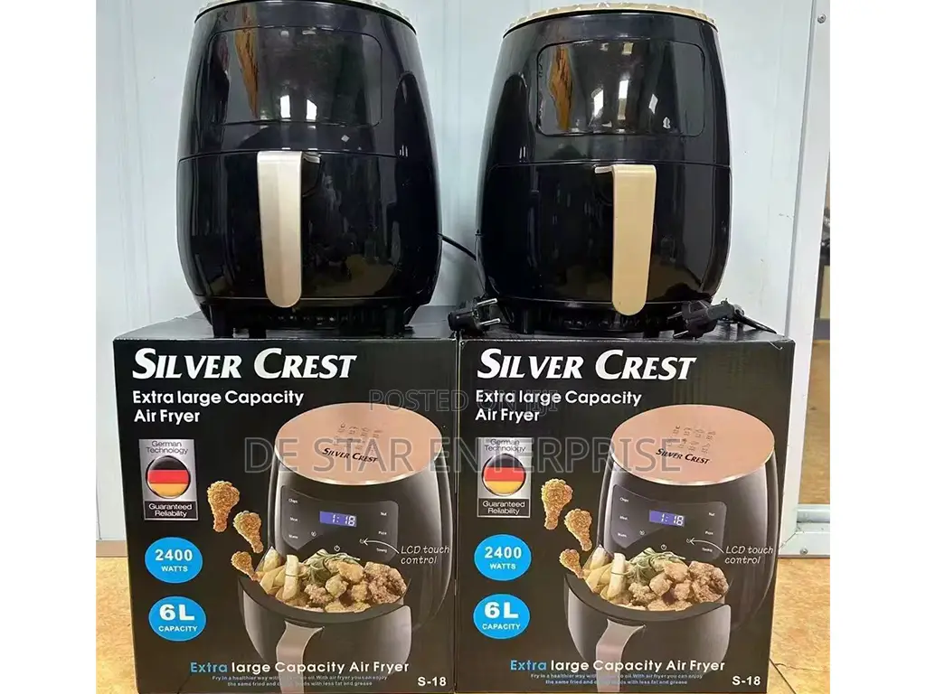 Silver Crest Air Fryer Extra Large Healthy - 2400w - 6l