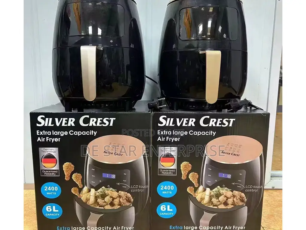 Big Size, Big Taste Use 6l Silver Crest Air Fryer