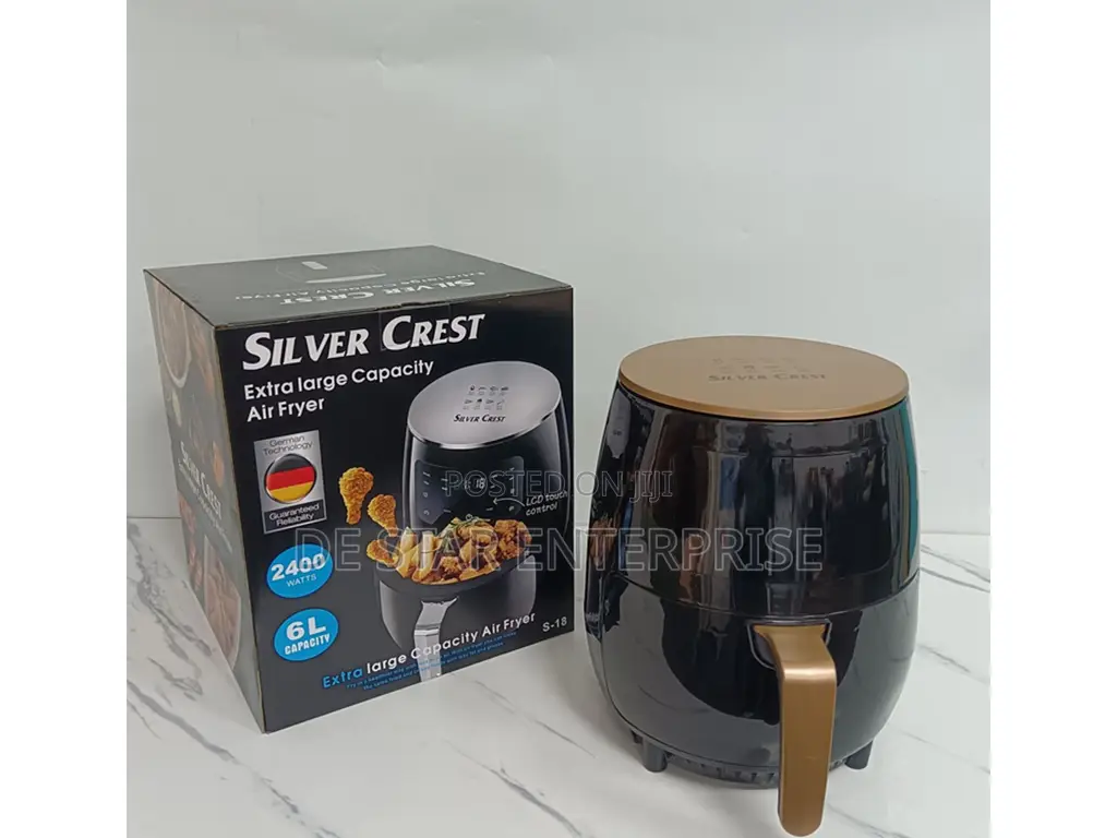 6L Silver Crest Air Fryer for Baking