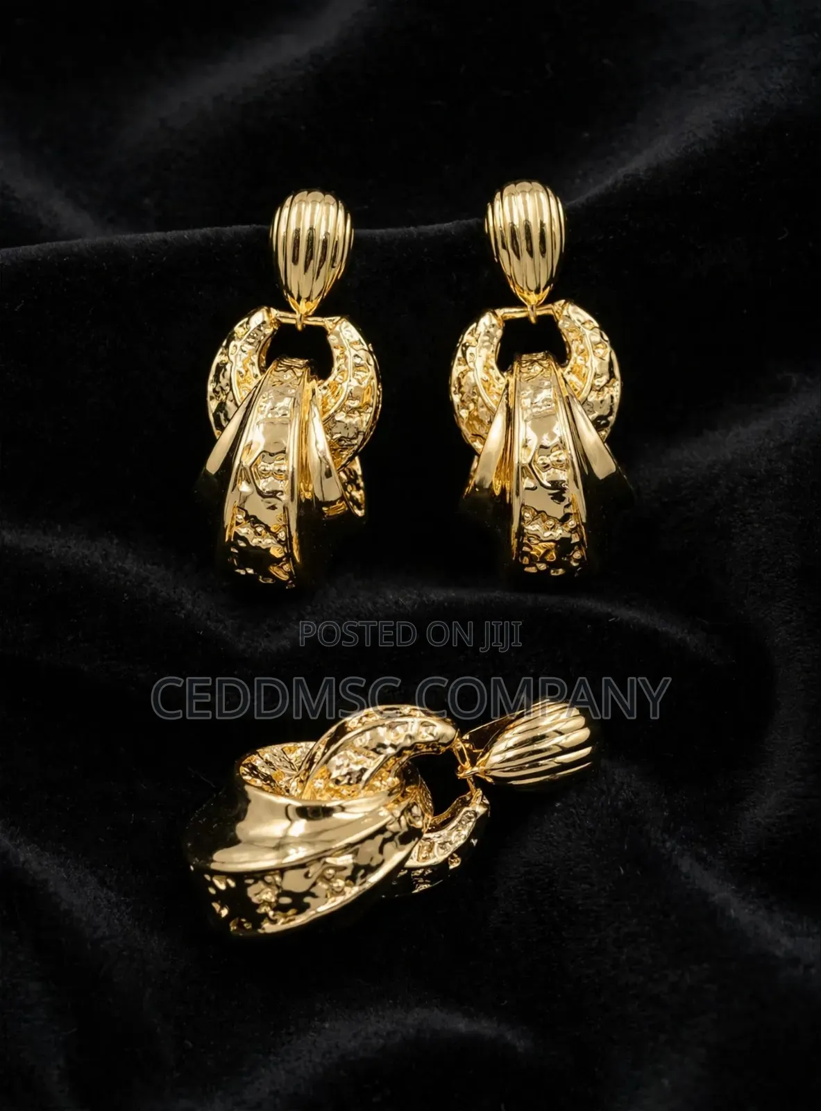 Silver and Gold Earrings