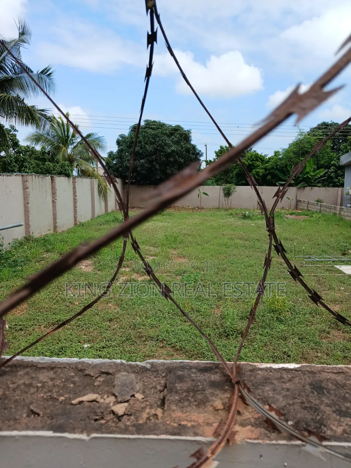 Gated Land for Sale at Cp, Gbawe