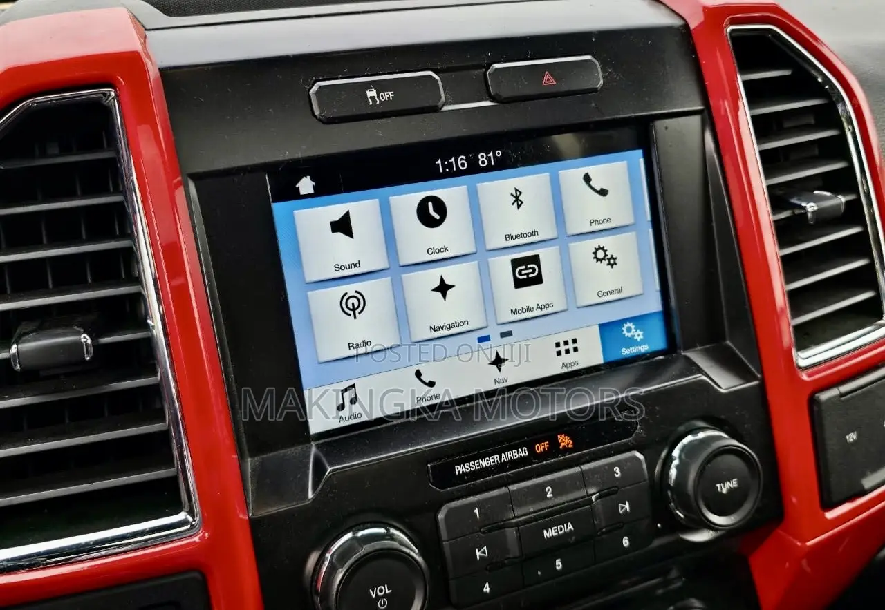 Ford F-150 2016 Red