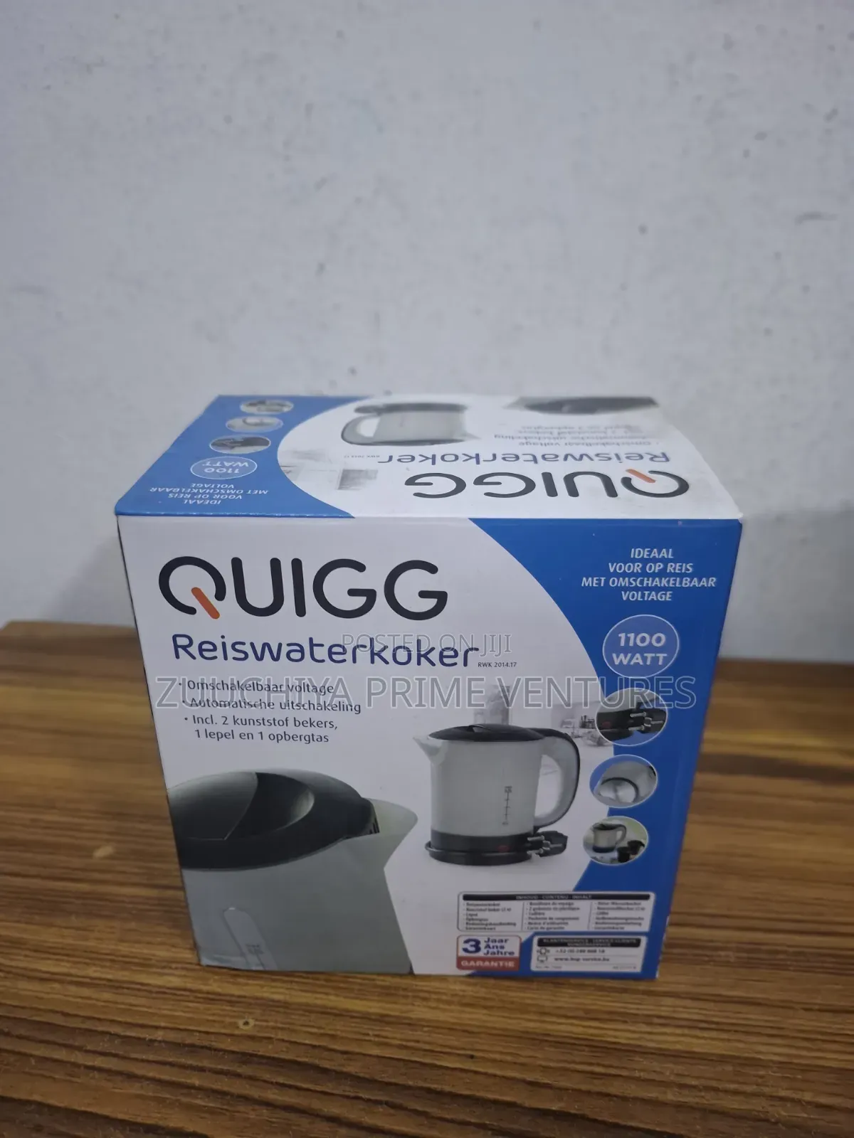 Quigg Mini Travel Kettle From Germany