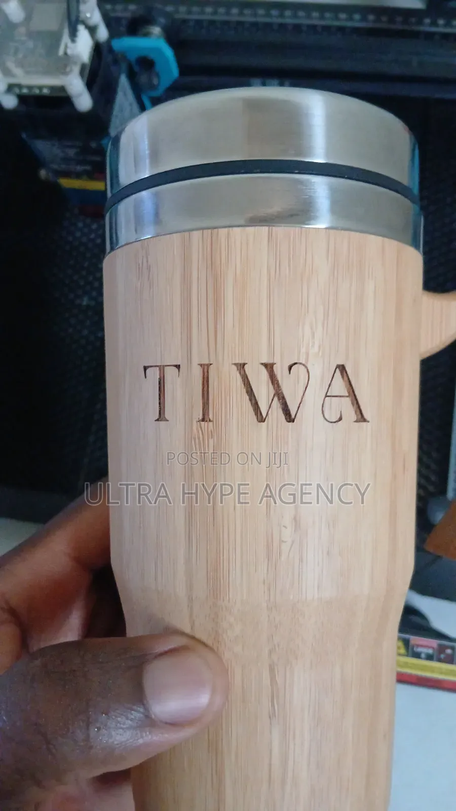 Bamboo Tumbler Engraving