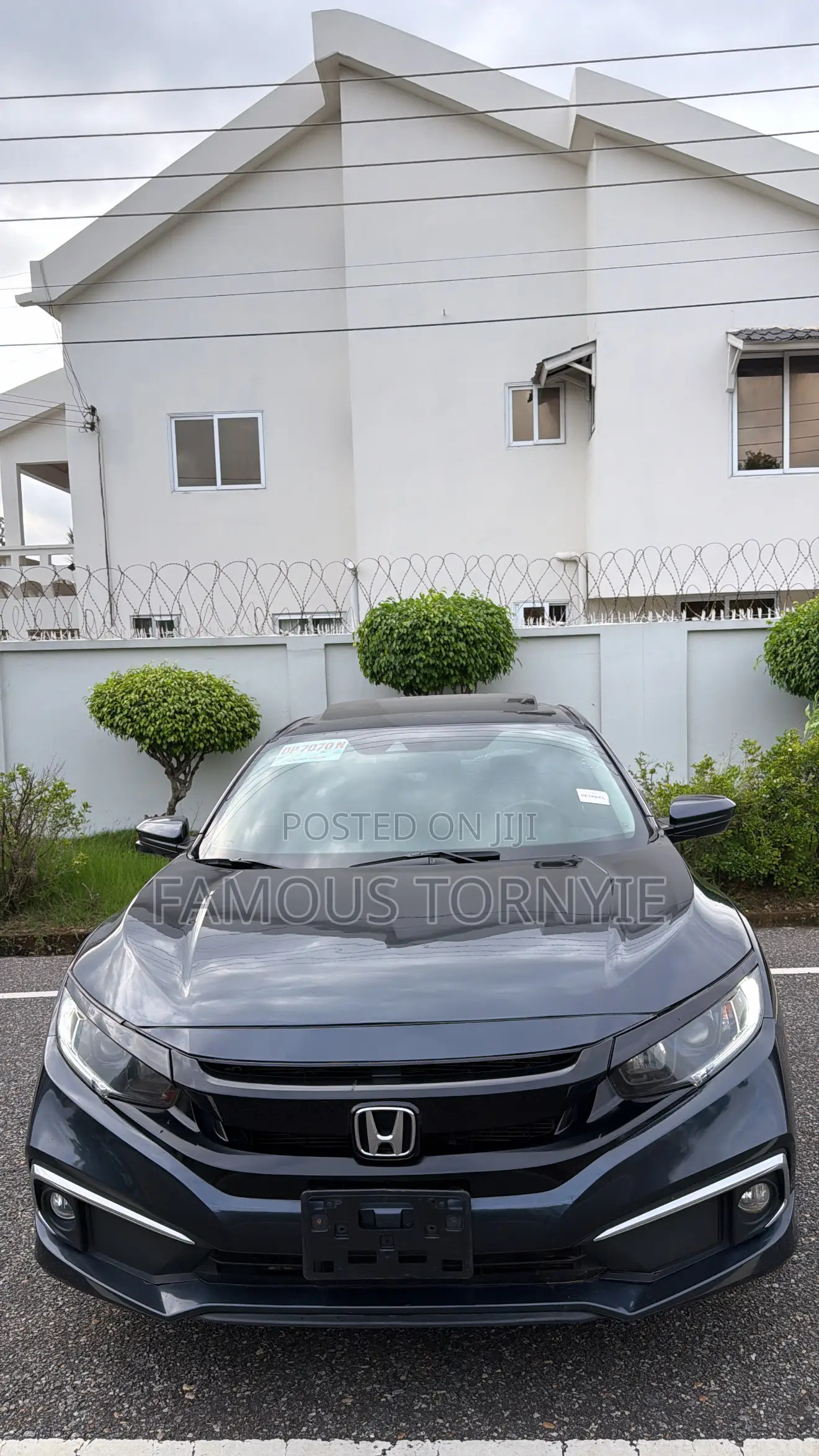 Honda Civic EX Sedan 2019 Gray