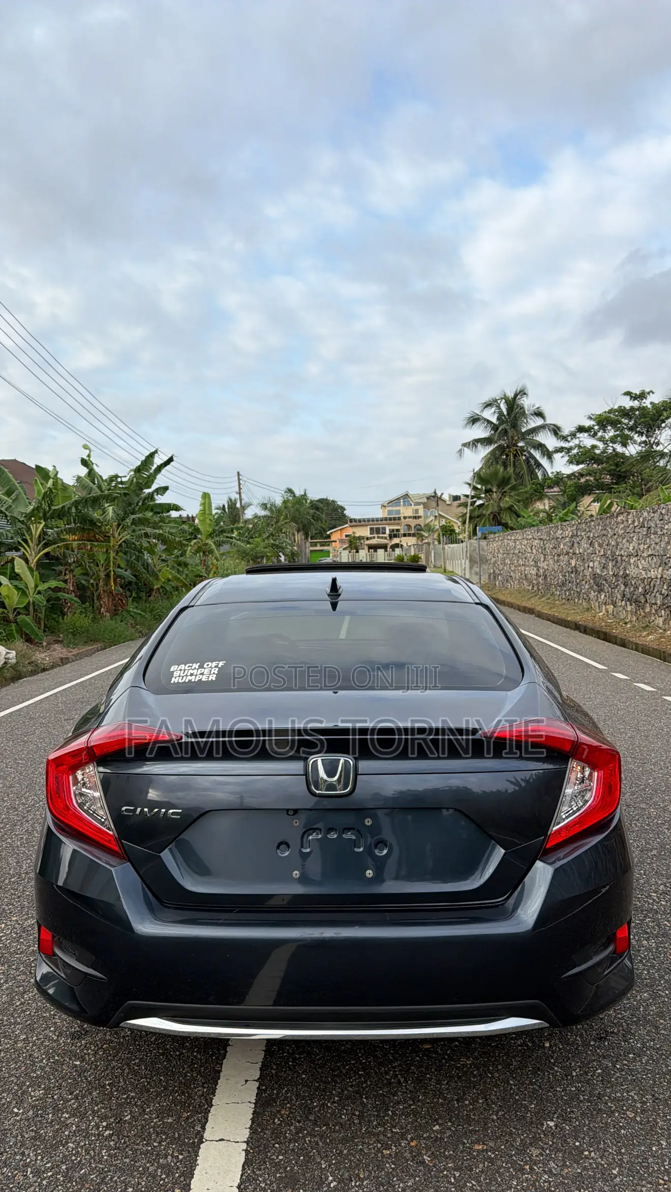 Honda Civic EX Sedan 2019 Gray