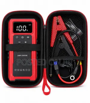 Car Jump Starter and Tire Pump Full Set