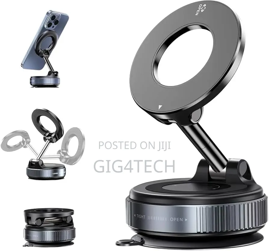  Strong Magnet Vacuum Suction Phone Holder