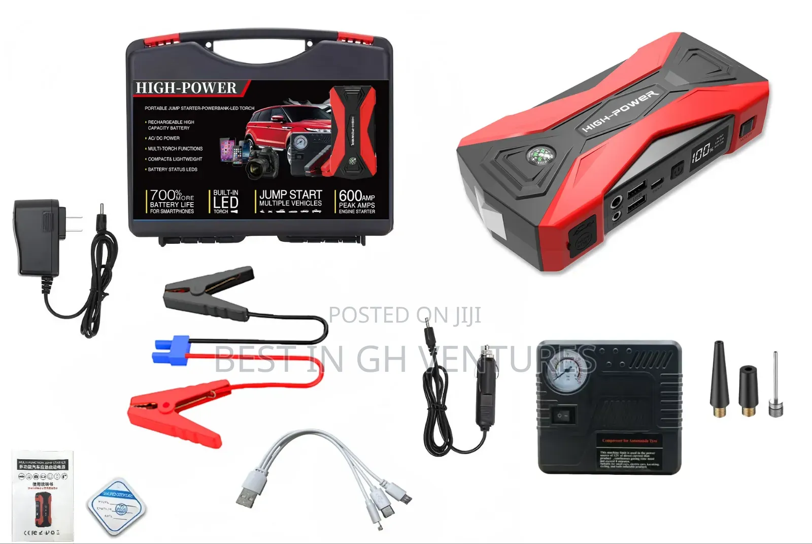 Multifunctional Car Jump Starter