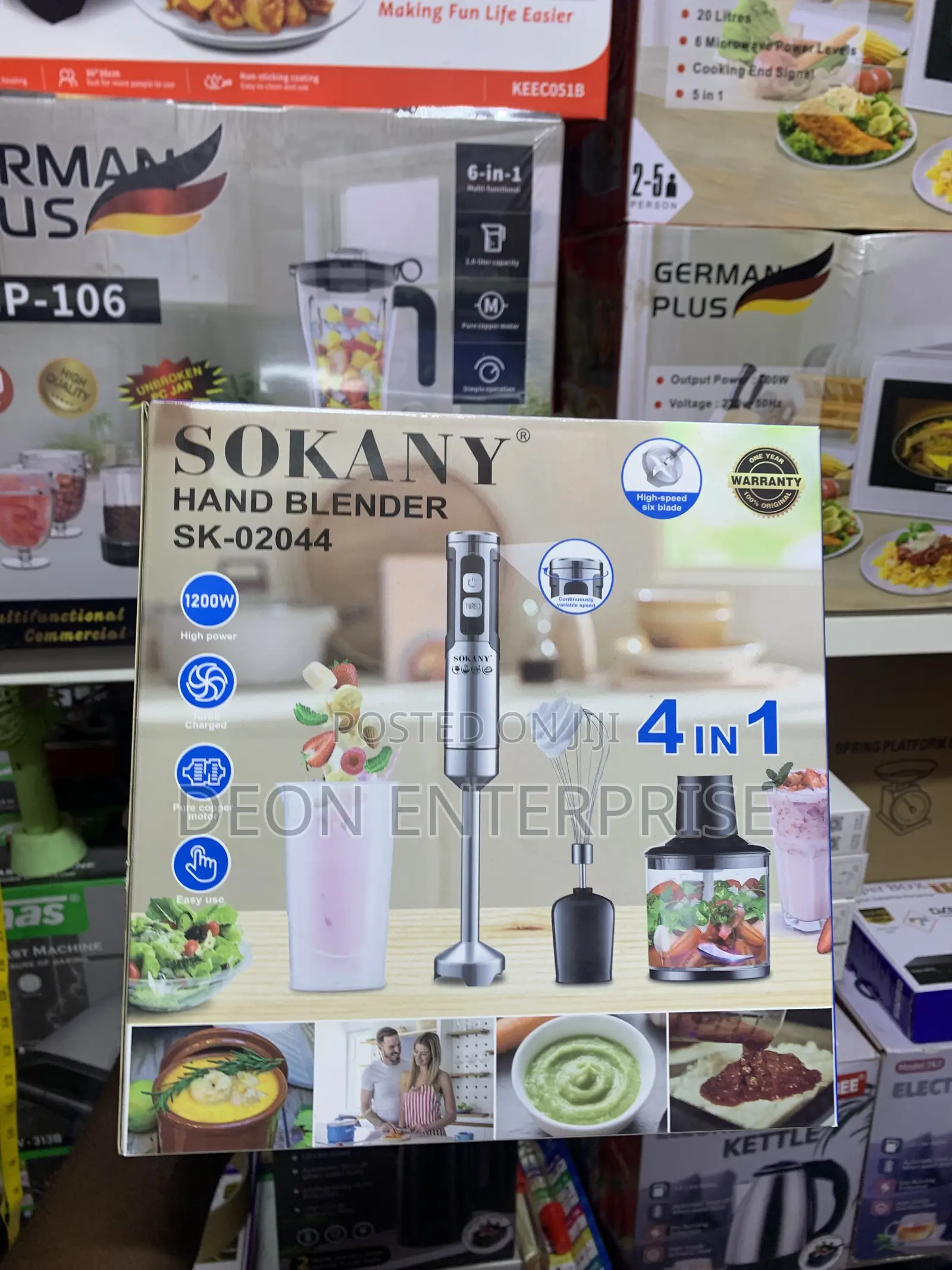 Sokany Hand Blender
