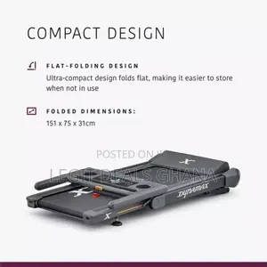 Dynamax Foldable Compact Treadmill With Bluetooth and Auto Incline