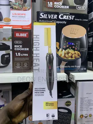 Single Hot Comb Straightener