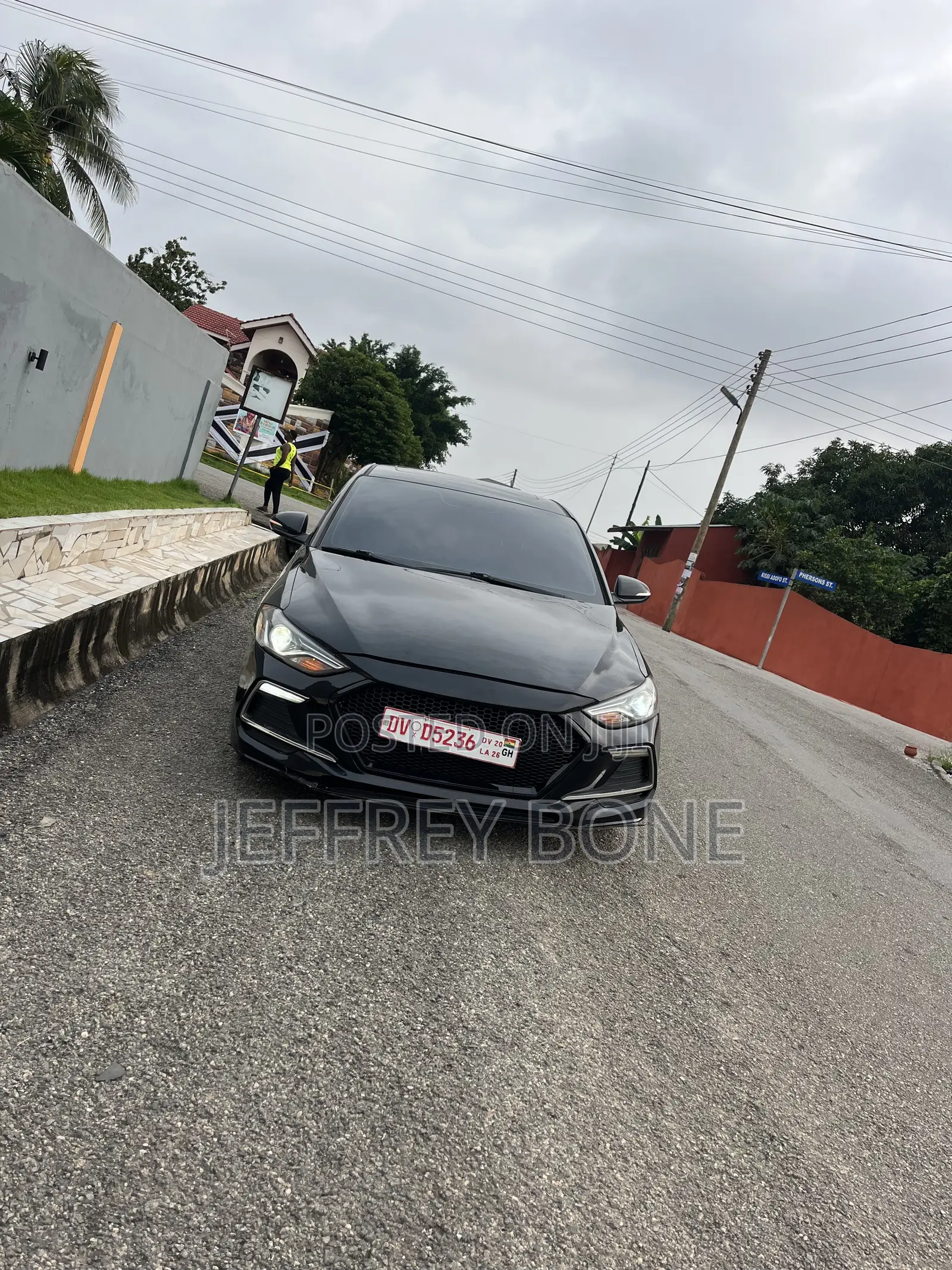 Hyundai Elantra Sport Sedan FWD (1.6L 4cyl 6M) 2017 Black