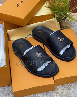 Original Louis Vuitton Slippers in Varieties