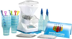 Premium SNOWIE Max Snow Cone Machine With Complete Biz Setup Package