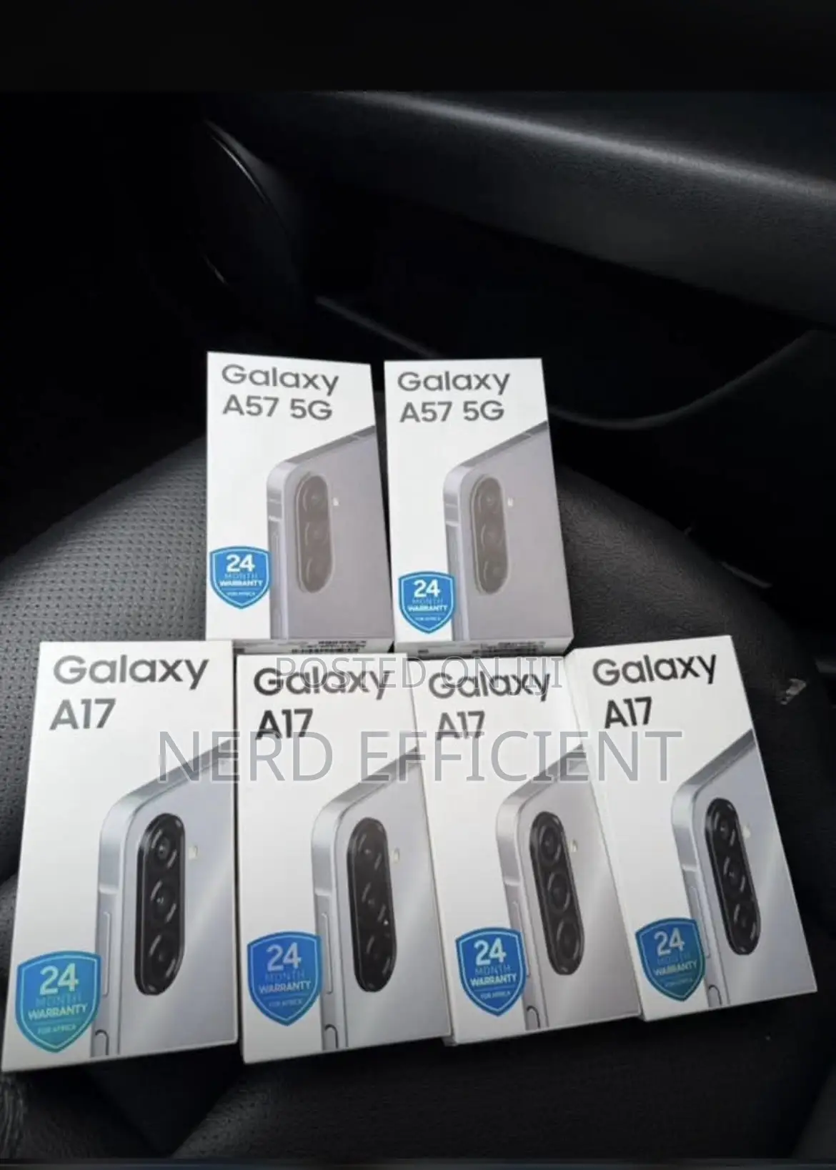 New Samsung Galaxy A17 5G 128 GB Black