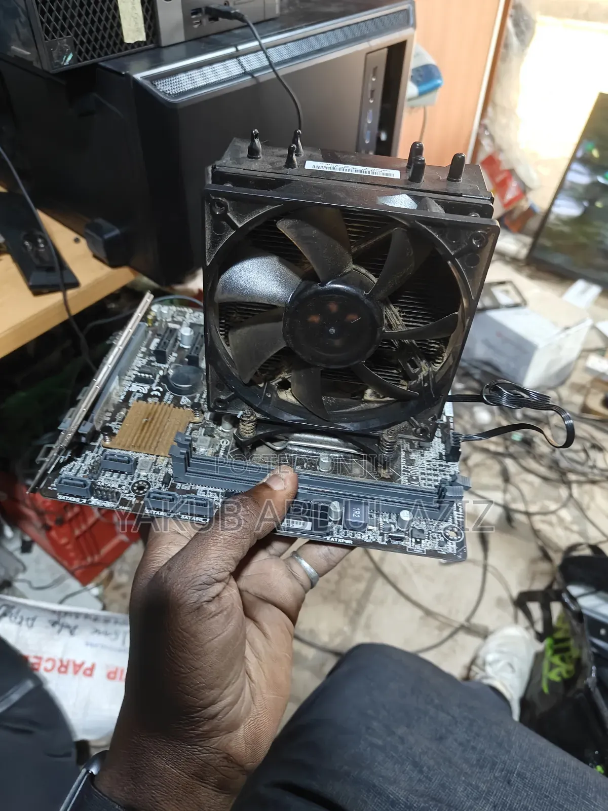 Core I7 6th Gen Board and Processor Plus Cooler