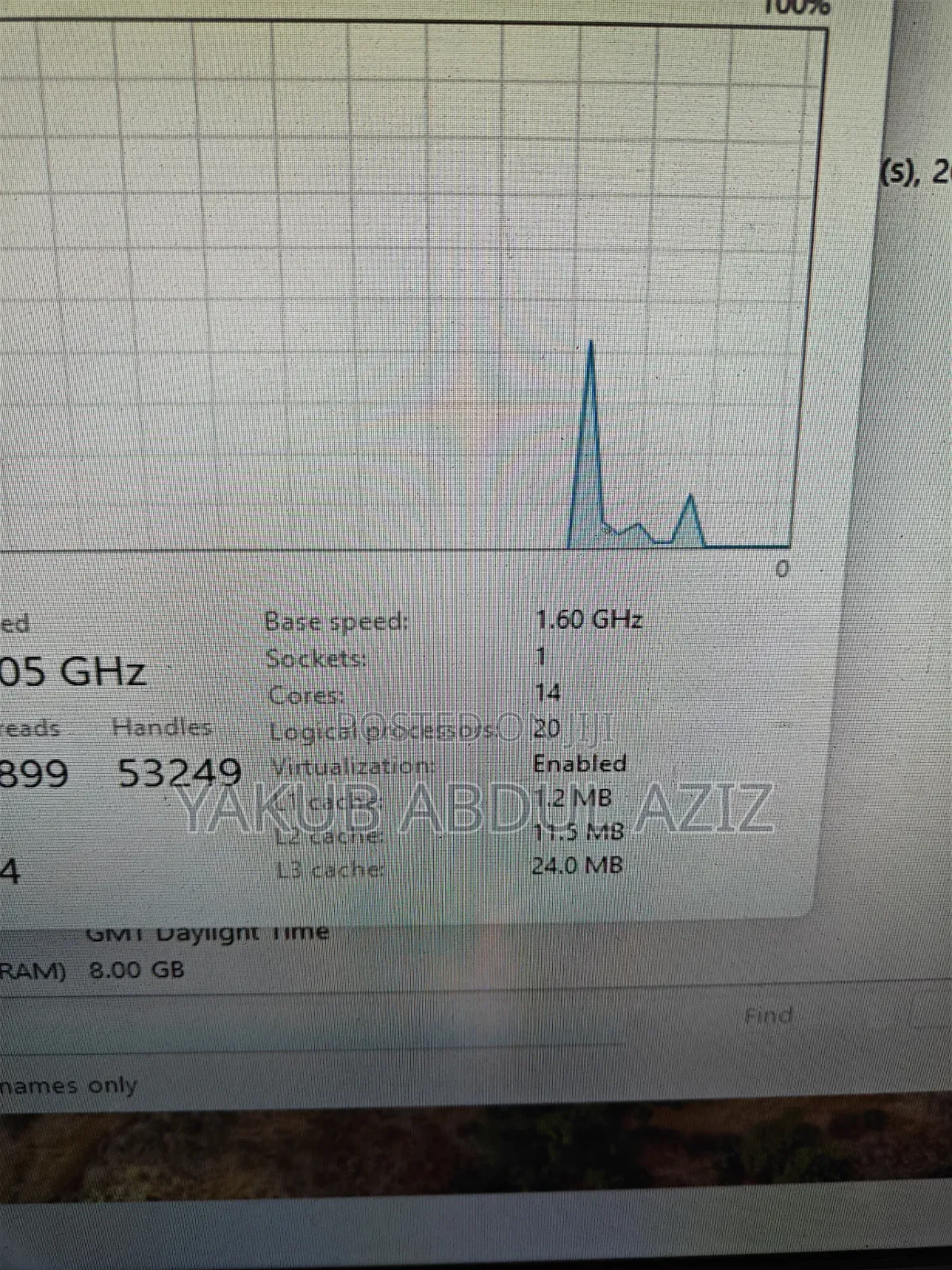 Desktop Computer HP Pro 400 G9 8GB Intel Core i5 SSD 3T