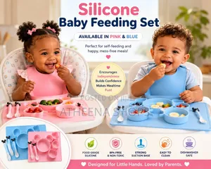 Silicon Baby Feeding Set
