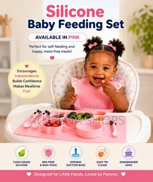 Silicon Baby Feeding Set