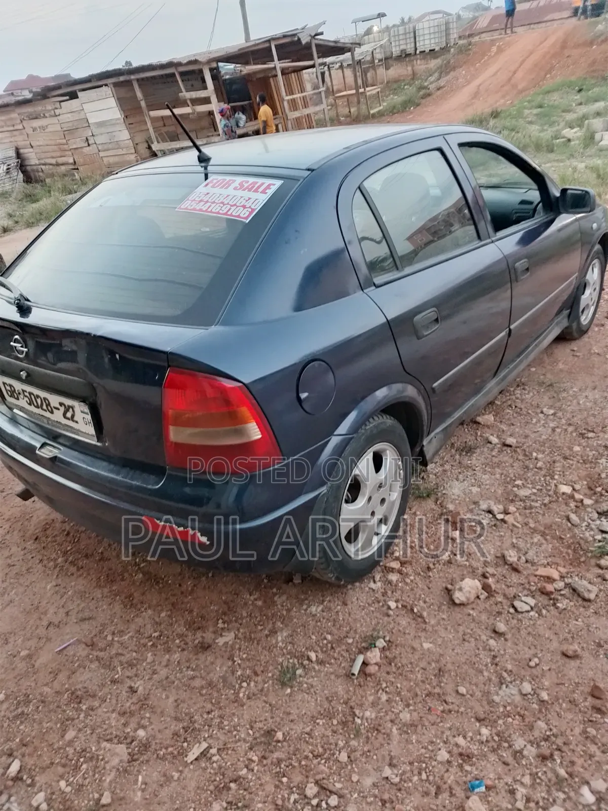 Opel Astra 2002 Blue