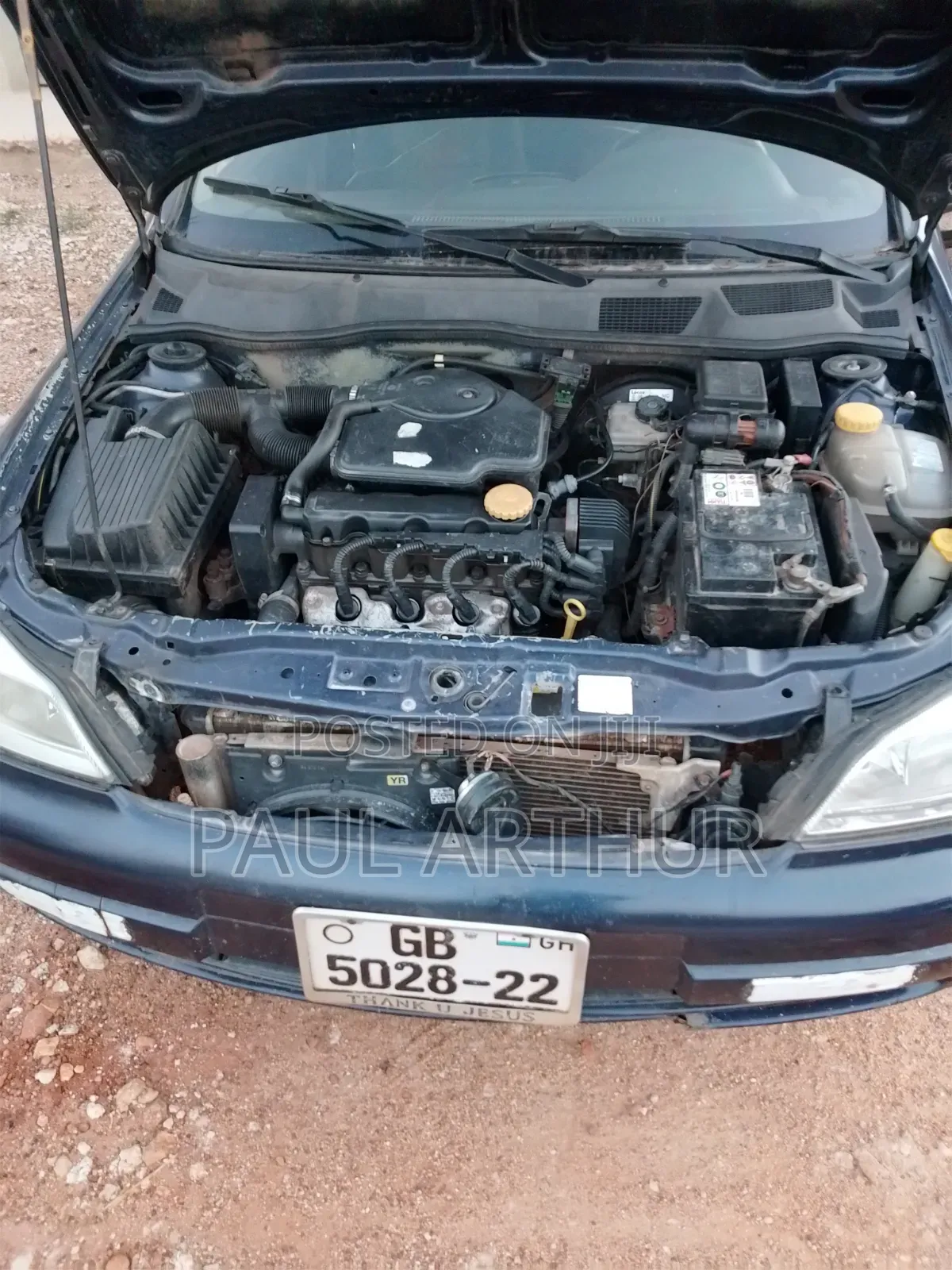 Opel Astra 2002 Blue