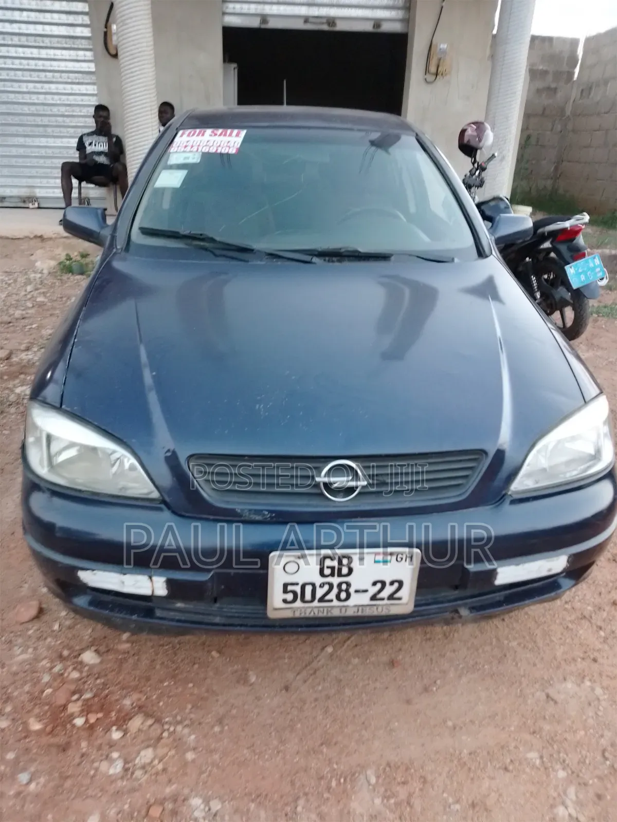 Opel Astra 2002 Blue