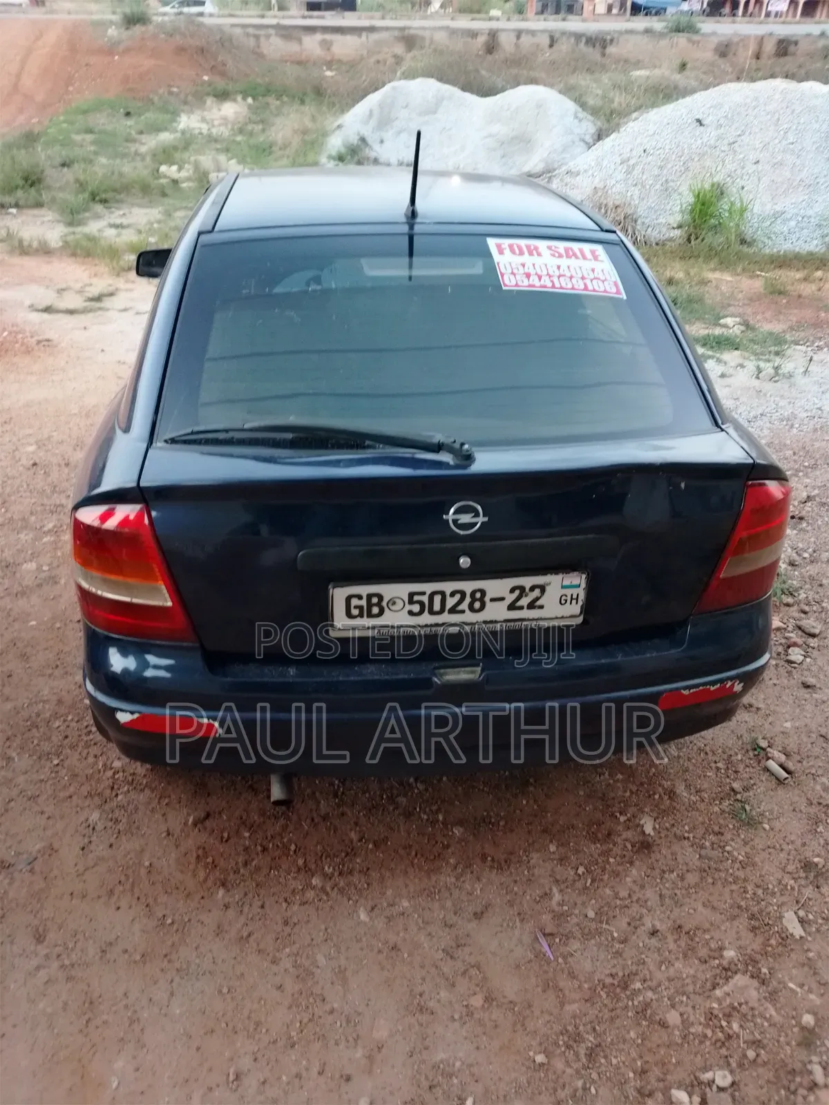 Opel Astra 2002 Blue