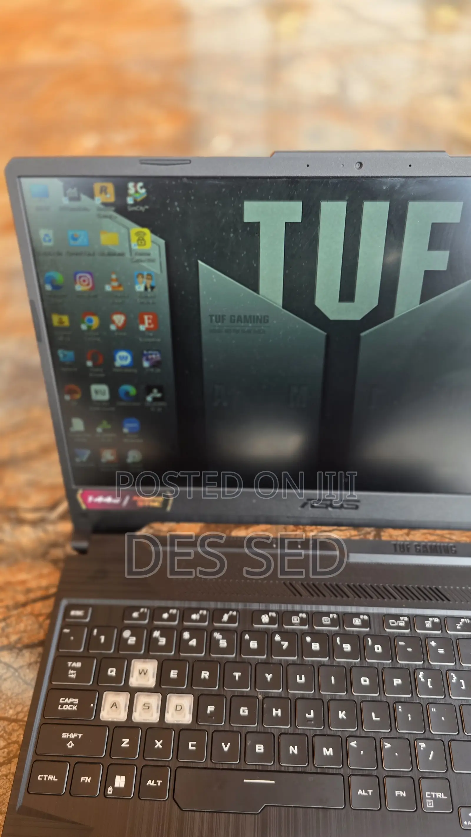 New Laptop Asus TUF Gaming A15 16GB AMD Ryzen 7 SSD 1.5T