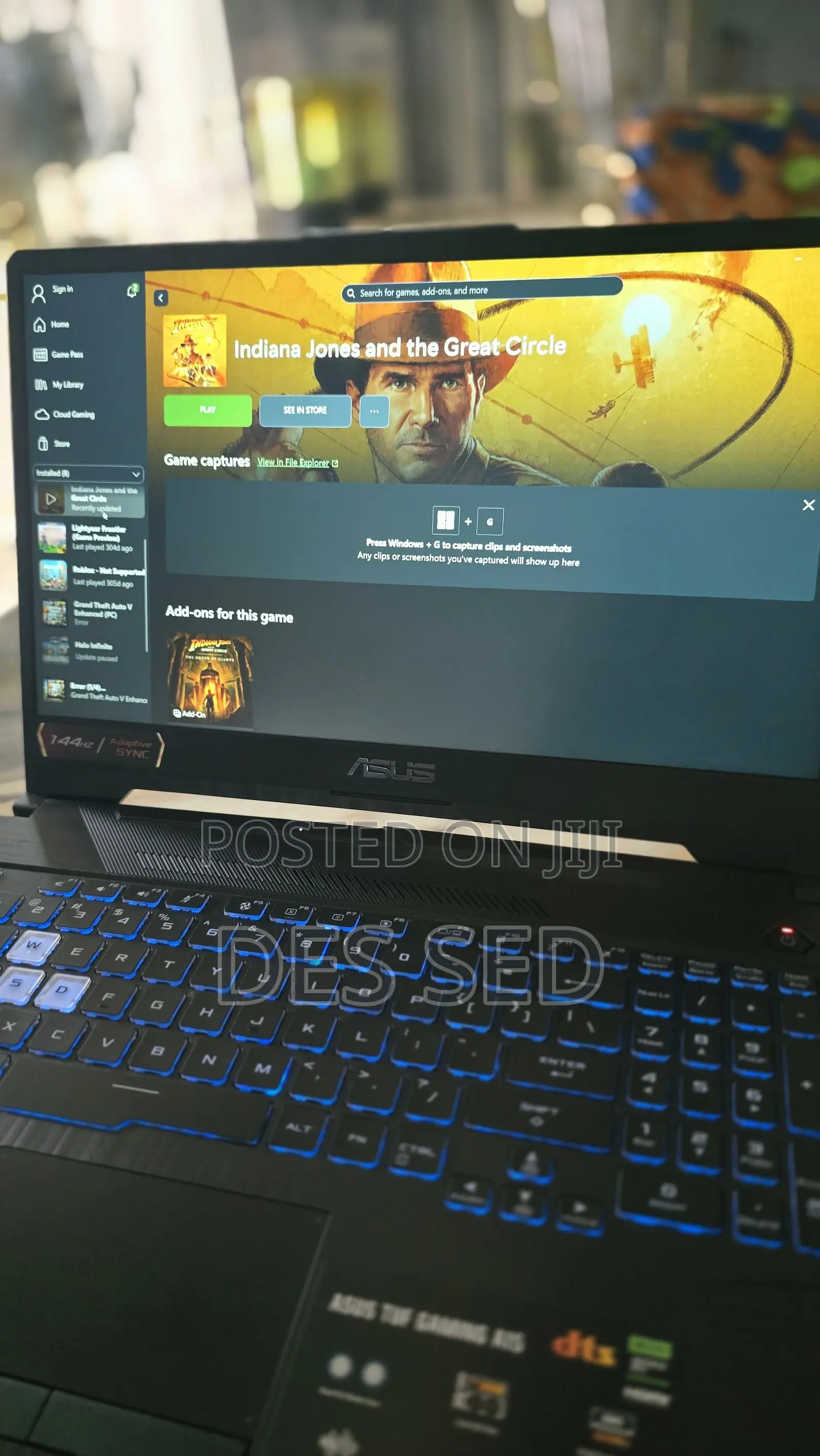 New Laptop Asus TUF Gaming A15 16GB AMD Ryzen 7 SSD 1.5T