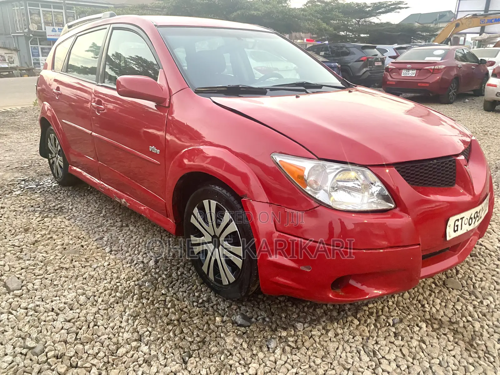 Pontiac Vibe 2007 Red