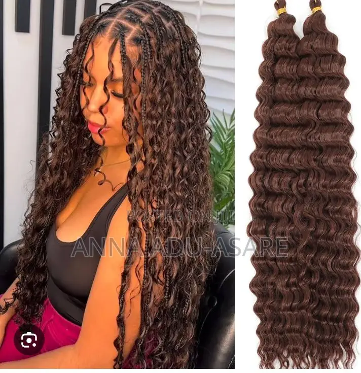 Italian Curls Hair Extensions for Braiding