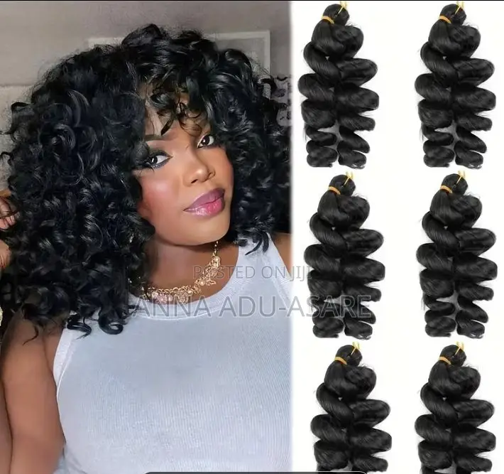 Italian Curls Hair Extensions for Braiding