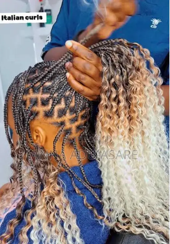 Italian Curls Hair Extensions for Braiding