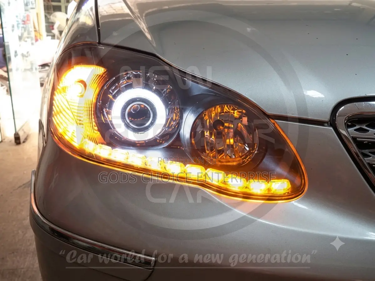 Headlight Corolla 2005-2006 Black Edition