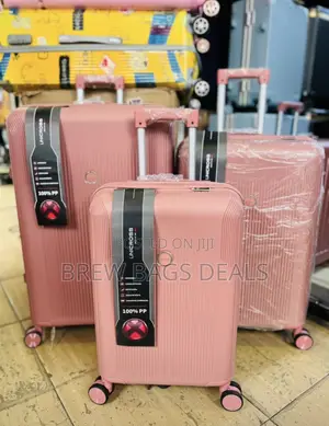Premium Quality Unicross 3set Double Zip Expansion Traveling Bag.