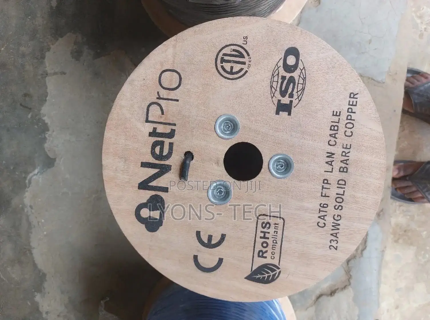 Cat6 FTP Cable 305M Pure Copper Blue