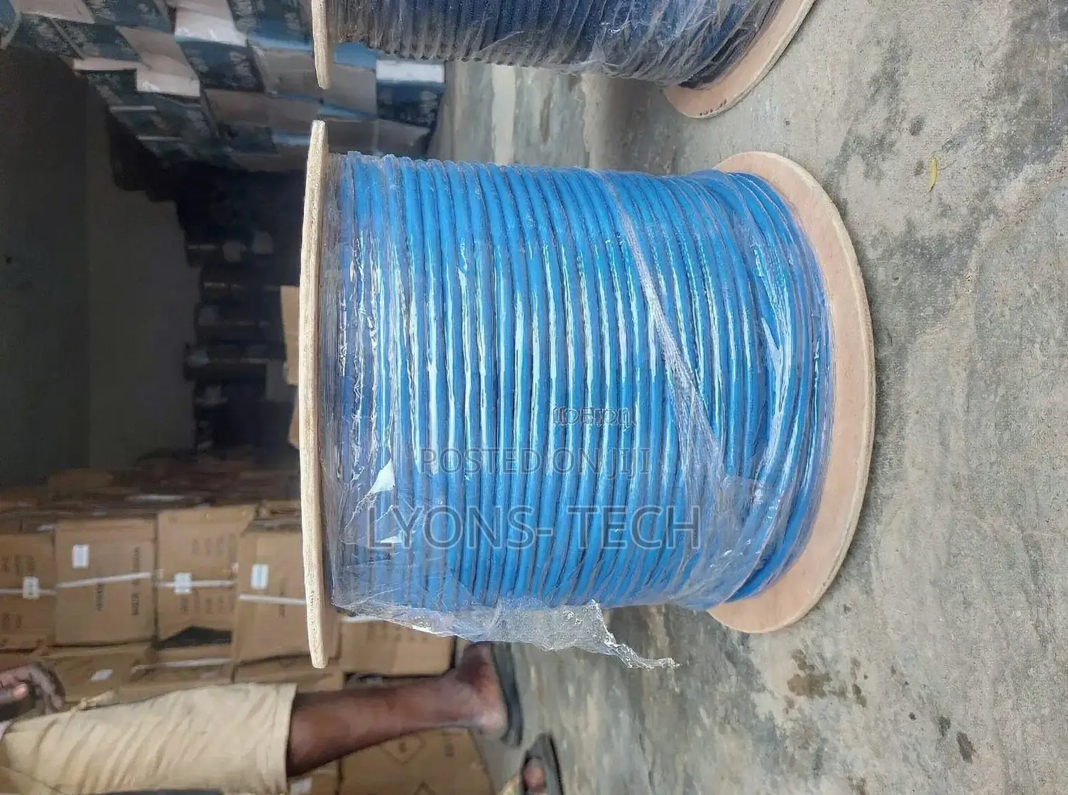Cat6 FTP Cable 305M Pure Copper Blue