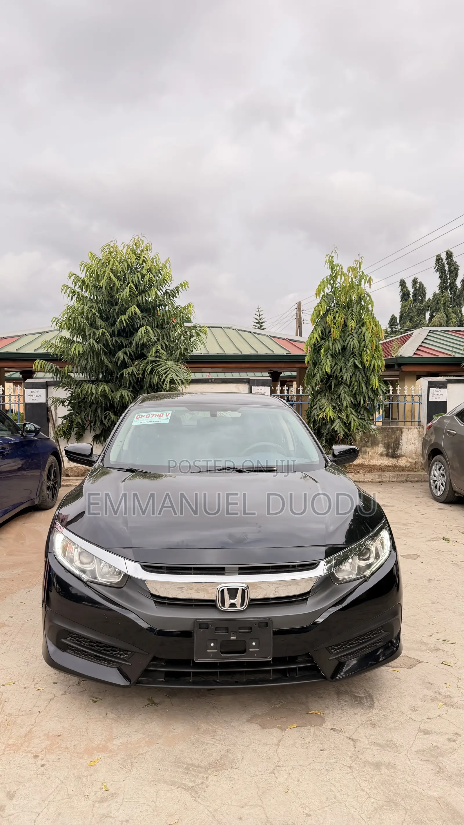 Honda Civic LX 4dr Sedan (2.0L 4cyl) 2016 Black