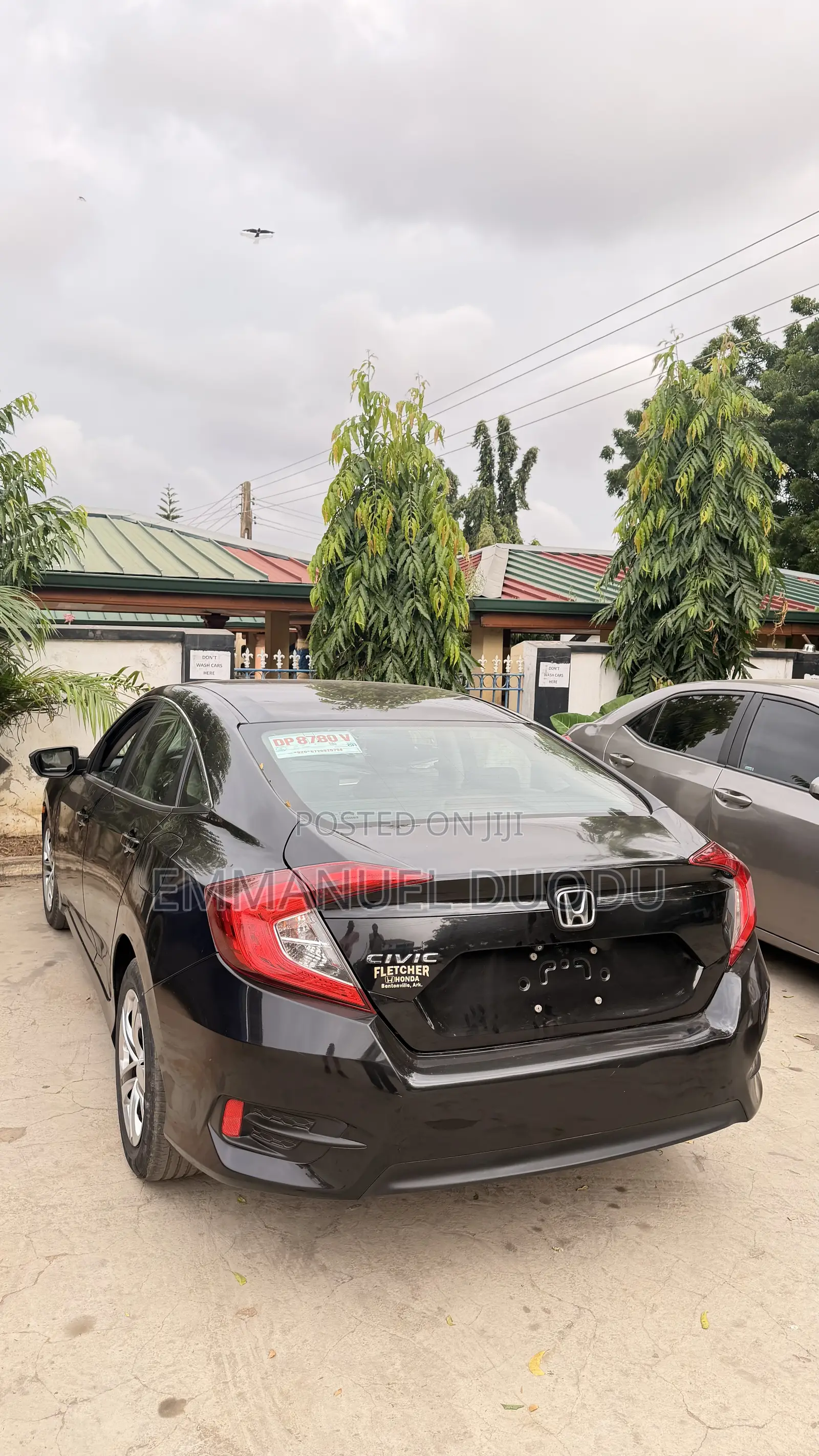 Honda Civic LX 4dr Sedan (2.0L 4cyl) 2016 Black