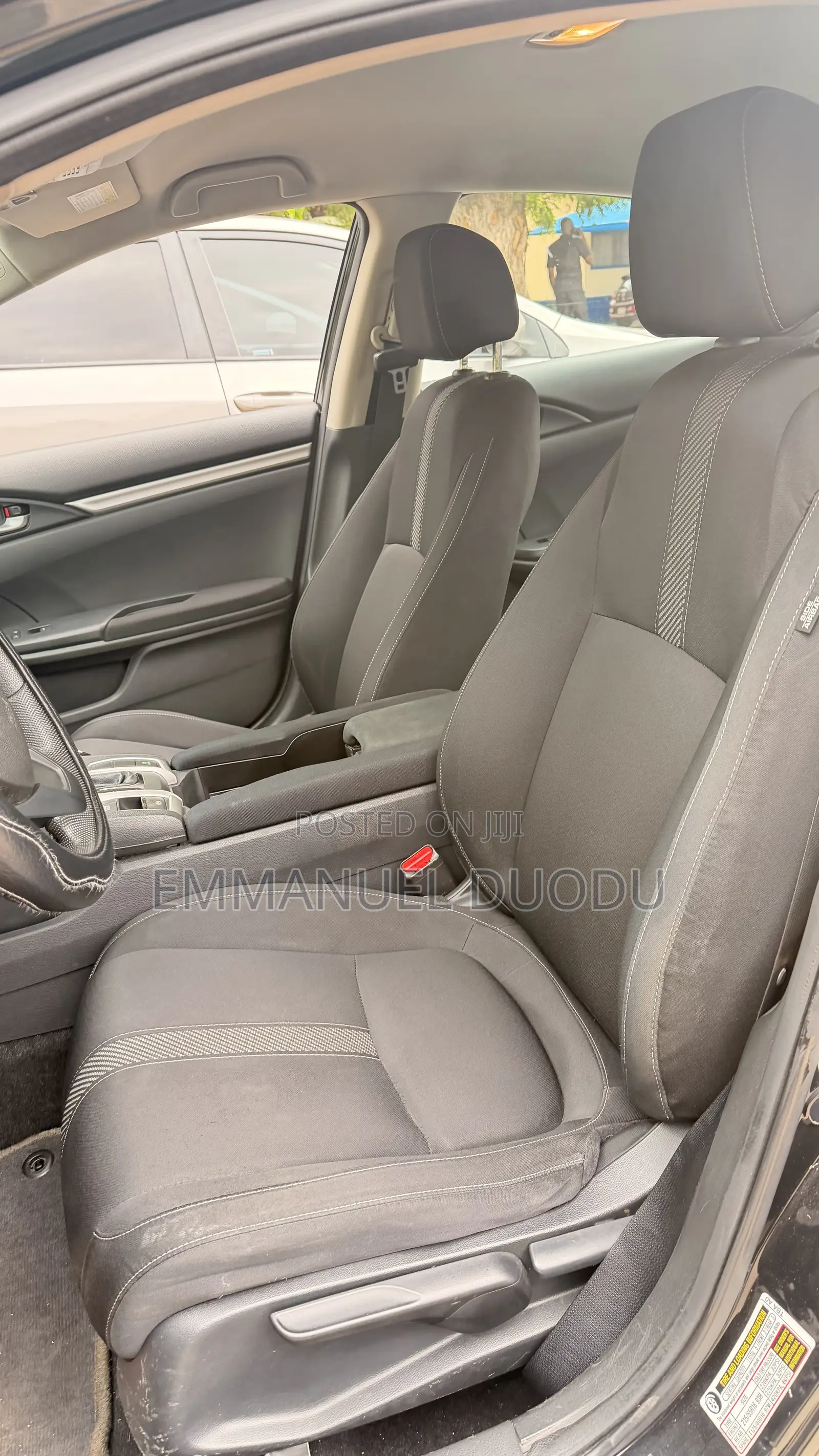 Honda Civic LX 4dr Sedan (2.0L 4cyl) 2016 Black
