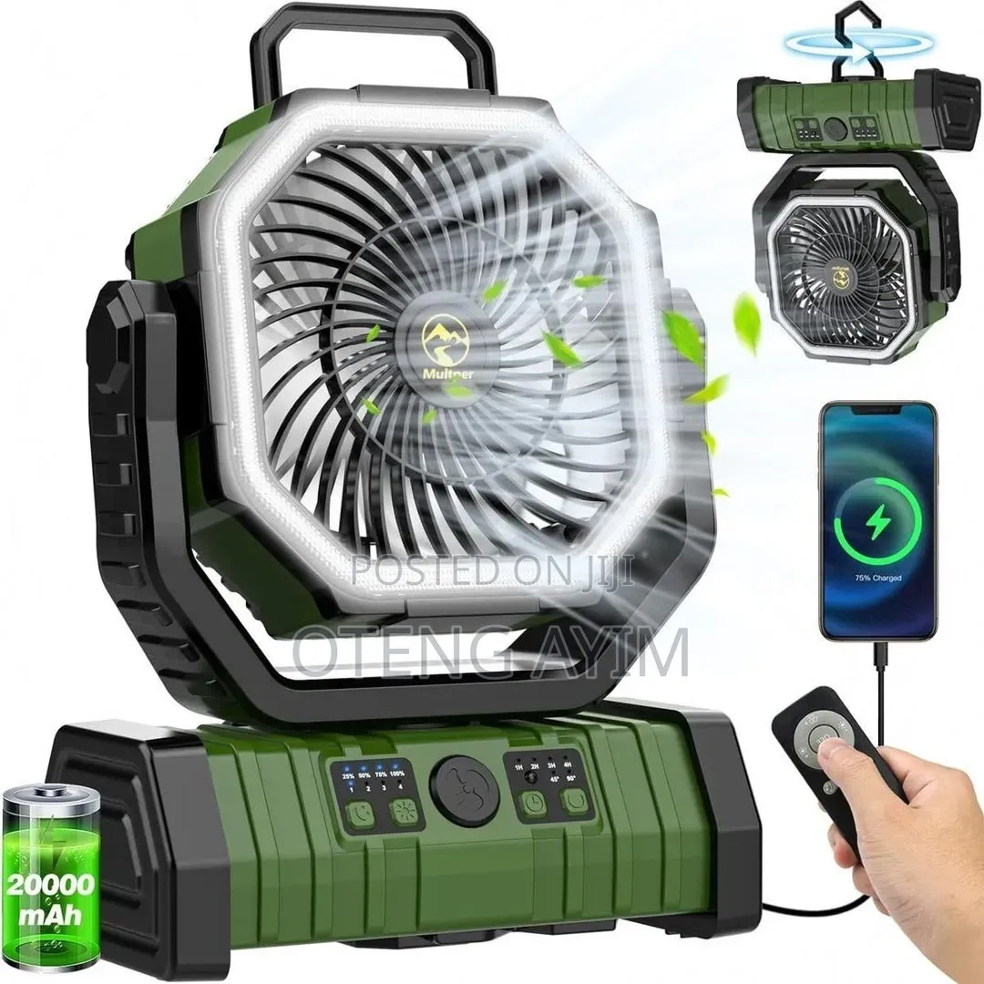 72 Hours Recheargeable Fan