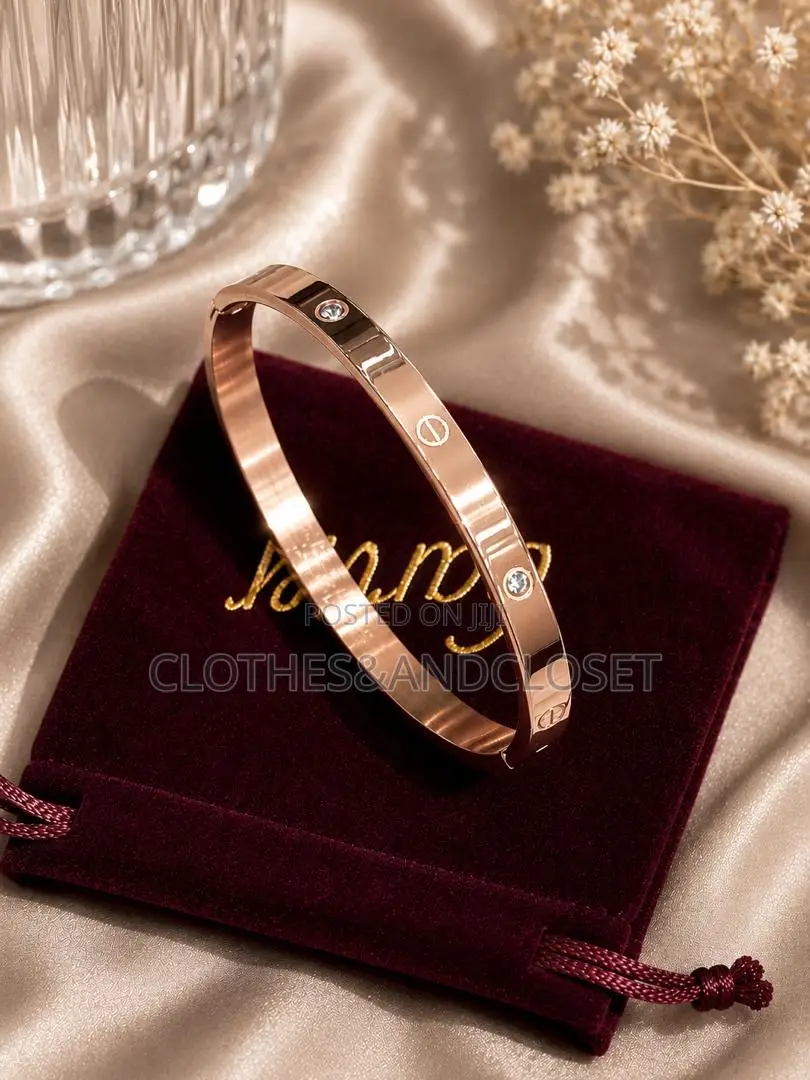 Trendy Gold Cartier Juste Un Clou Inspired Bangle Set